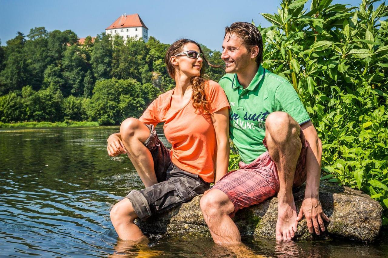 Ferienwohnung Jobst - Ruhig mit Blick ins Grüne Nittenau Exterior foto